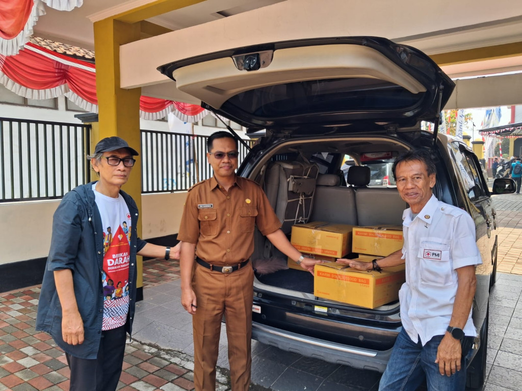 PMI Sumedang Buka Posko Donasi untuk Bencana di Sumatra Barat, Sumatra Utara dan Aceh