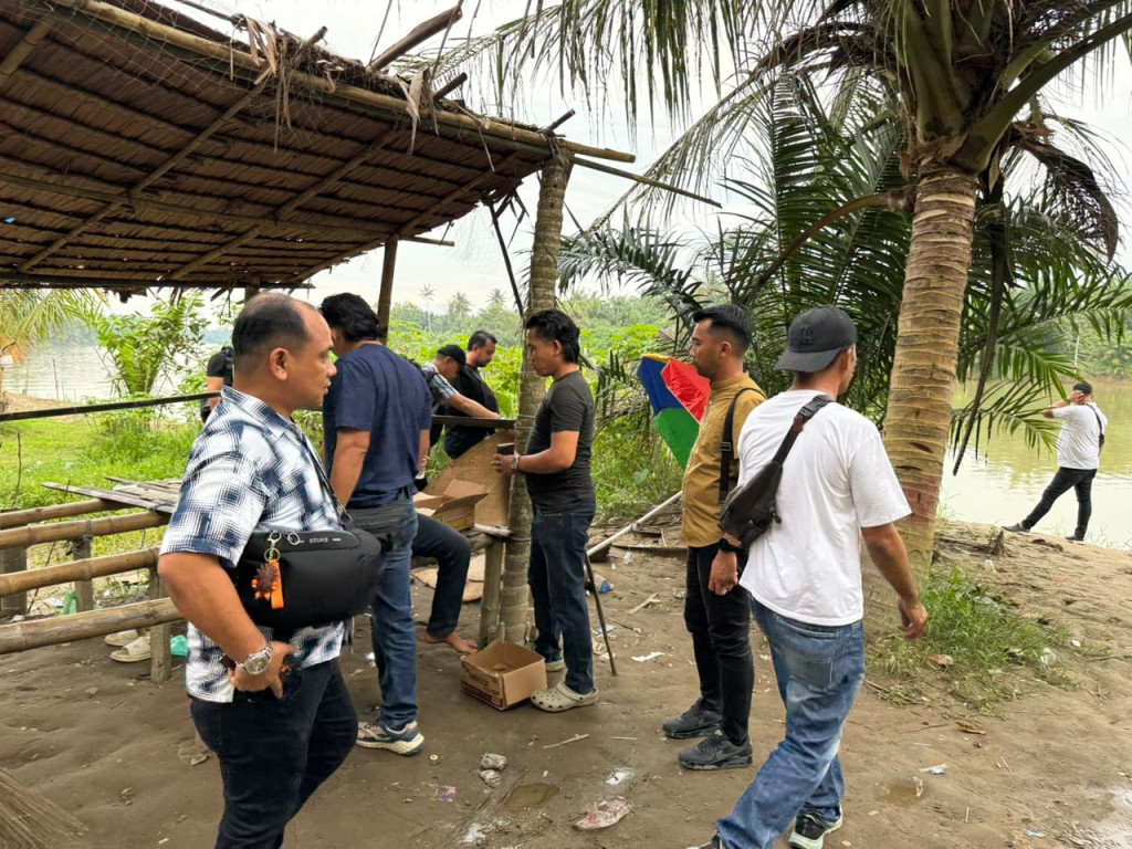 Polres Langkat Tegas Berantas Narkoba, Dua Lokasi Rawan di Tanjung Pura Dibersihkan