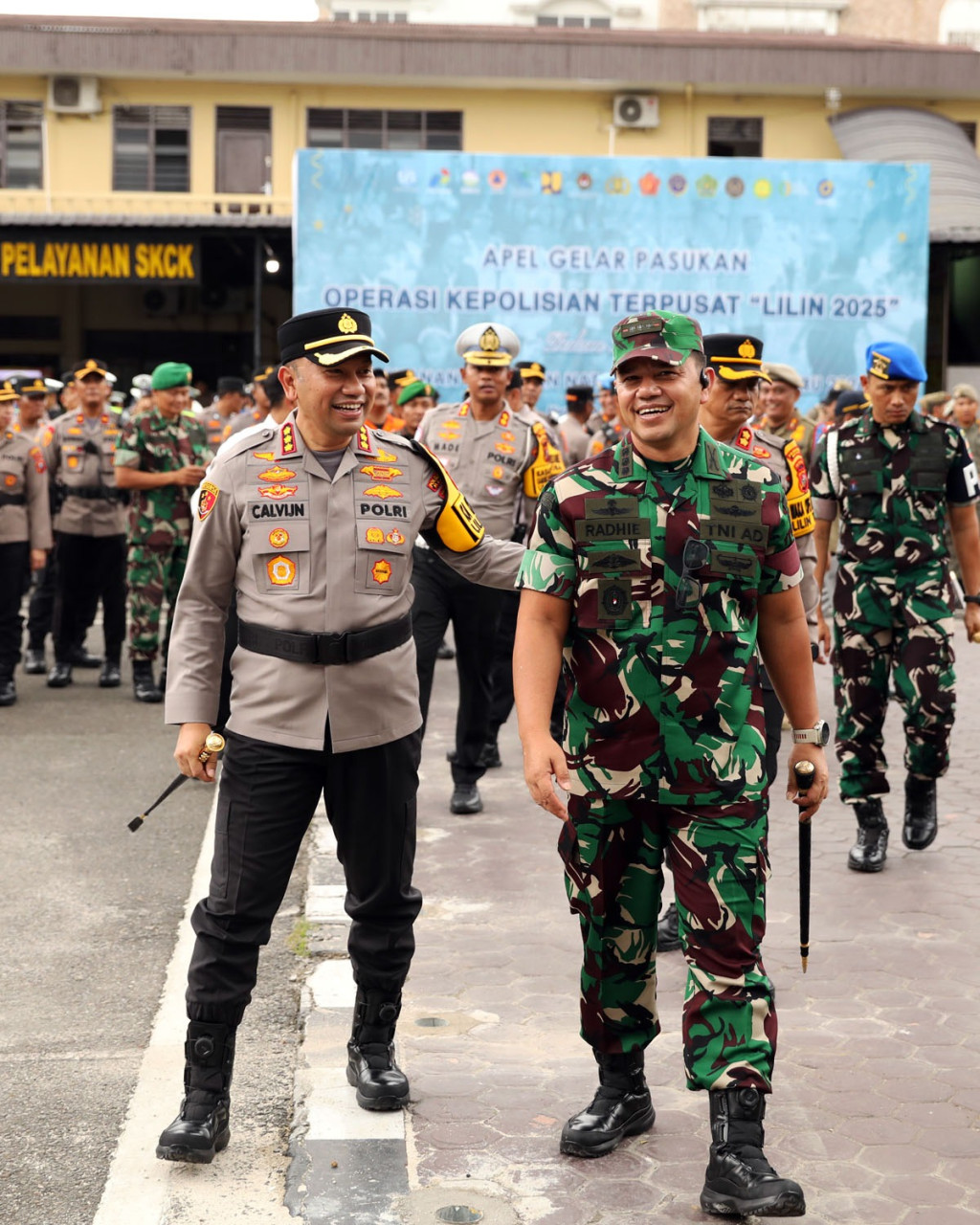 Polrestabes Medan Gelar Apel Lilin Toba 2025, Siap Amankan Natal dan Tahun Baru