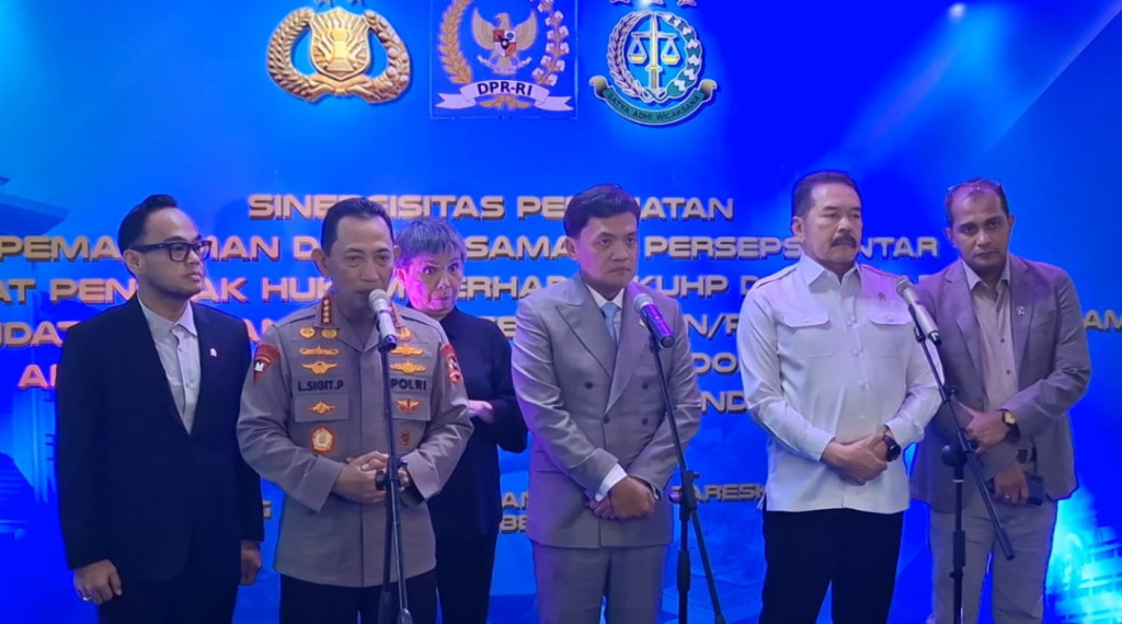 Polri-Kejagung Teken MoU Penerapan KUHP-KUHAP Baru, Ketua Komisi III DPR Apresiasi
