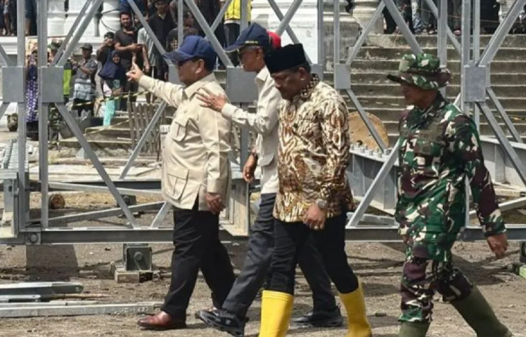 Presiden Perintahkan KSAD Maruli Percepat Pemulihan Infrastruktur Aceh