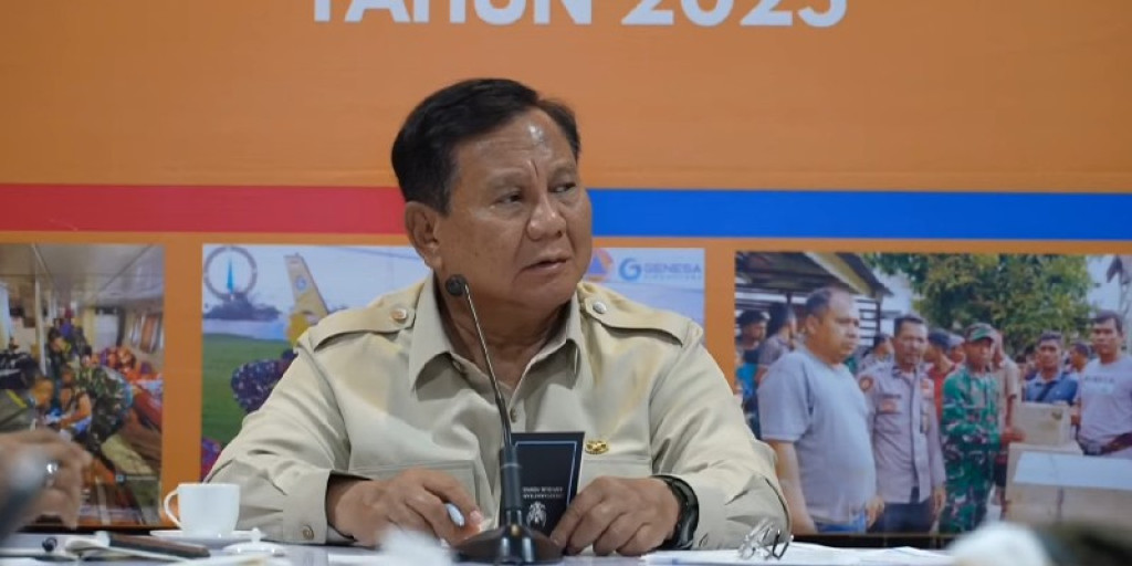 Presiden Prabowo Sentil Bupati Aceh Selatan Umrah Tanpa Izin Saat Bencana