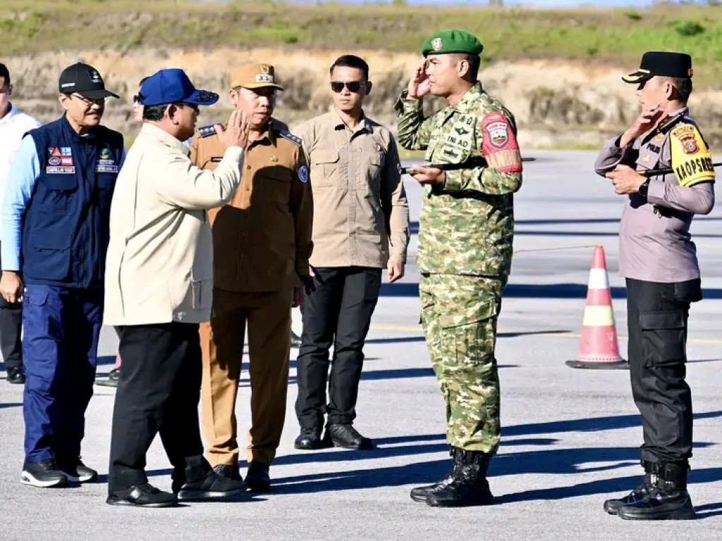 Presiden Tinjau Keadaan Pasca Bencana di Tapanuli Utara, Bupati Sampaikan Apresiasi Atas Arahan Cepat