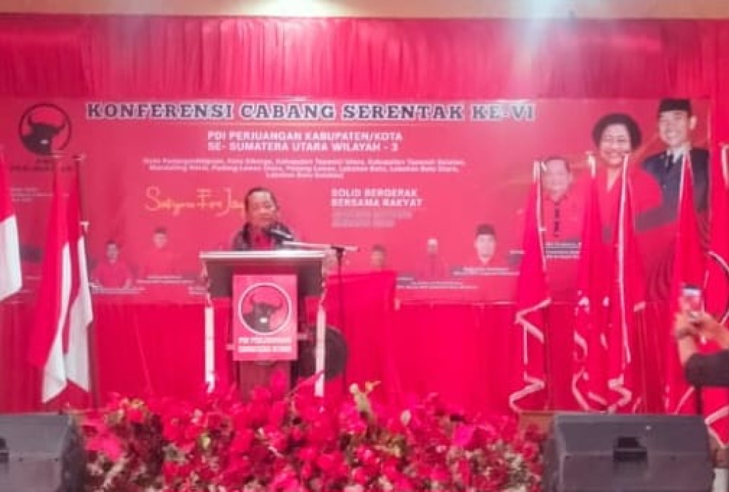 Rapidin Simbolon: PDIP Sumut Siap Oposisi jika Pemerintah Abaikan Rakyat