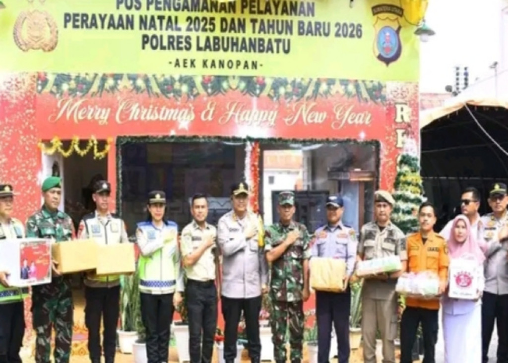 Samsul Tanjung: Pos Pengamanan Nataru di Labura Harus Siap Beri Rasa Aman bagi Masyarakat