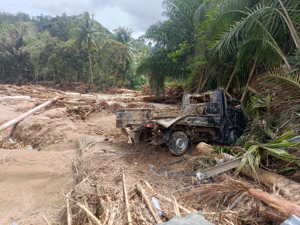 Satu Korban Luka-luka Banjir Bandang Sibabangun Meninggal Dunia