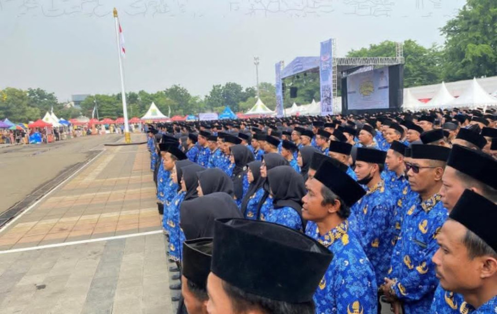Sebanyak 6.483 P3K Paruh Waktu Resmi Dilantik Pemkab Karawang