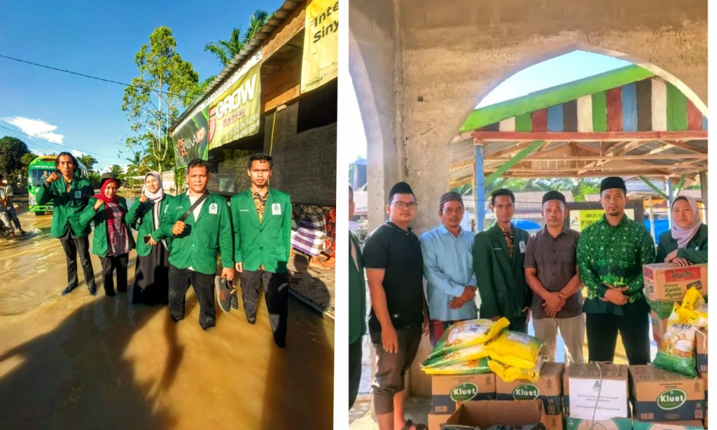STAI Jannatul Firdaus Peduli Bencana, Salurkan Bantuan Kepada Korban Banjir