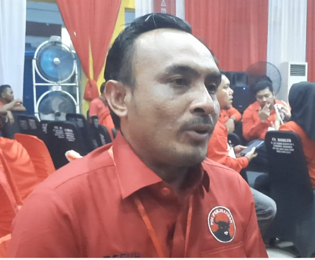 Teguh W Hasahatan Nasution Kembali Pimpin DPC PDIP Madina Periode 2025-2030, Didominasi Milenial