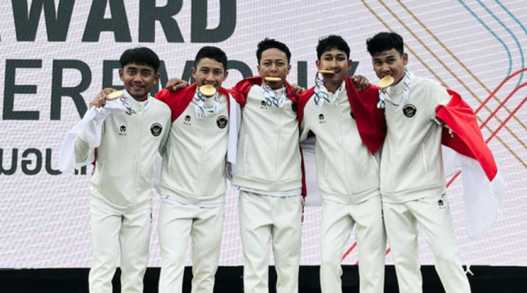 Tim Balap Sepeda Indonesia Panen Medali di SEA Games Thailand