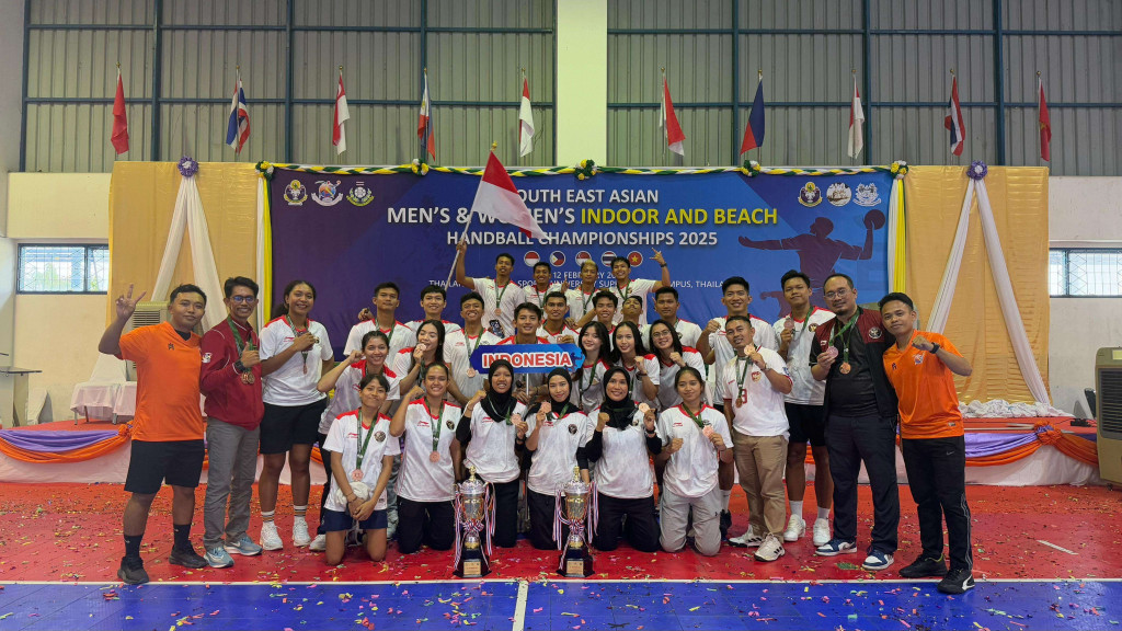 Tim Nasional Handball Indonesia Cetak Sejarah Raih Medali Perunggu SEA Games 2025