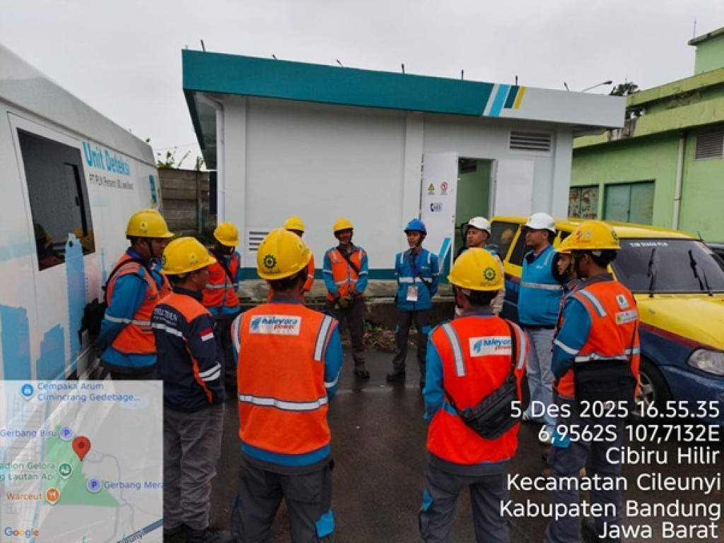 UP3 Bandung Kawal Laga Persib Kontra Borneo FC dengan Listrik Tanpa Kedip