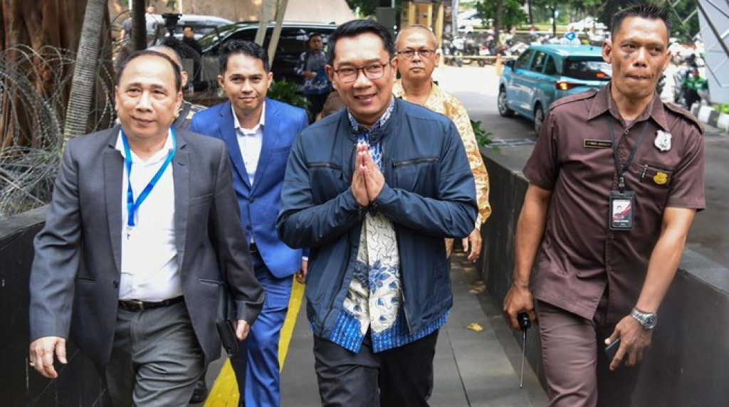 Usai Diperiksa KPK, Ridwan Kamil Mengaku Lelah Tapi Bahagia