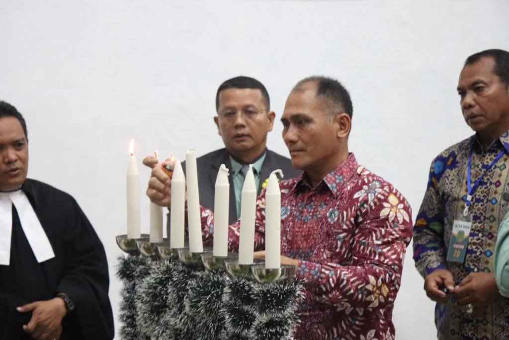 Wali Kota Binjai Hadiri Perayaan Natal Keluarga Besar Lapas Kelas IIA Binjai