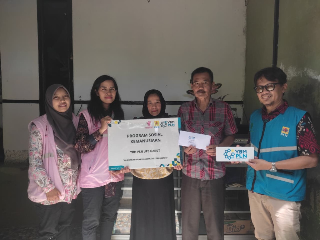 YBM PLN UP3 Garut Dukung Mantan Satpam Bangkit Lewat Usaha