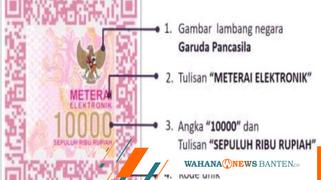 Berlaku Mulai Oktober 2021, Ini Aturan dan Tampilan Meterai Elektronik ...