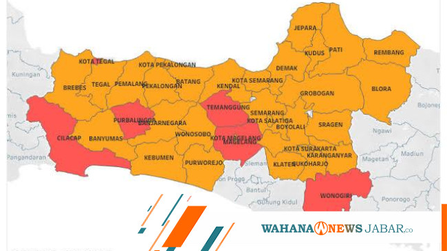 Catat Ini Daftar Lengkap Zona Ppkm Level Di Jateng Hingga Agustus Wahana News Jabar