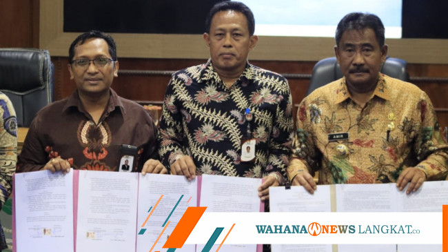 Penandatanganan Naskah Perjanjian Hibah Daerah (NPHD) - Wahana News Langkat