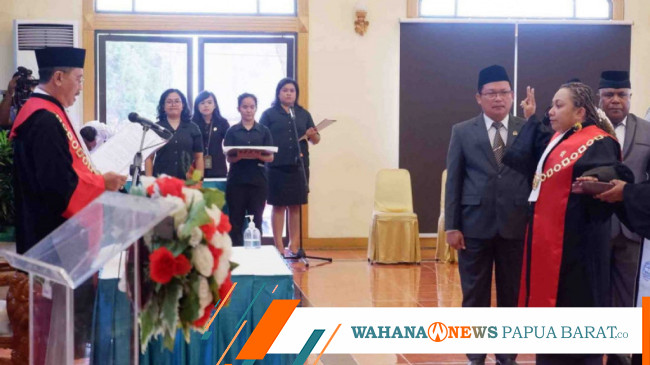 Ketua Pengadilan Negeri Manokwari Kelas I B Resmi Dilantik, LP3BH ...