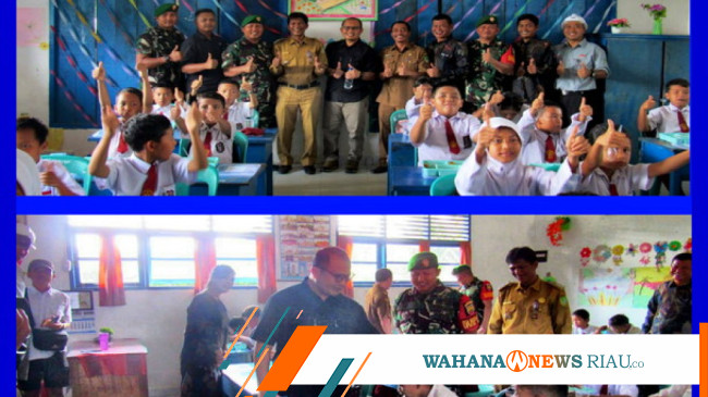 PT SIMP Gelar Program Pemberian Makanan Bergizi di SDS Cibaliung ...