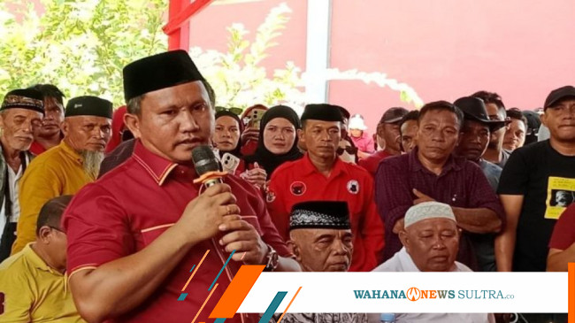 La Ode Darwin Serahkan Berkas Bakal Calon Bupati Mubar Ke PDIP - Wahana ...