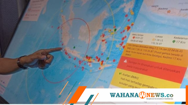 Pusat Gempa Di Banten Guncangannya Terasa Hingga Jakarta Wahana News