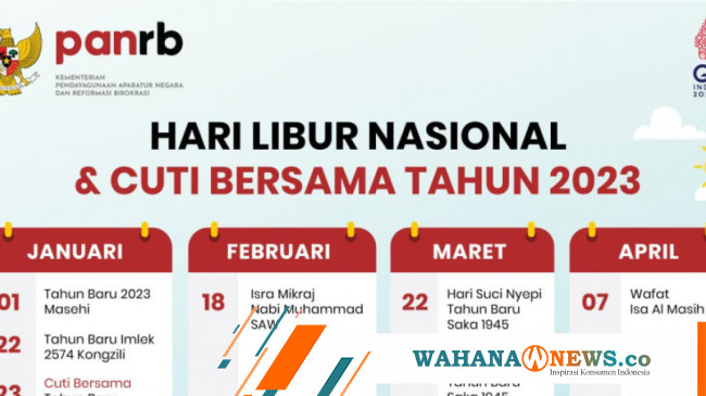 Catat Inilah Jadwal Libur Idulfitri Dan Cuti Bersama Tahun Wahana News