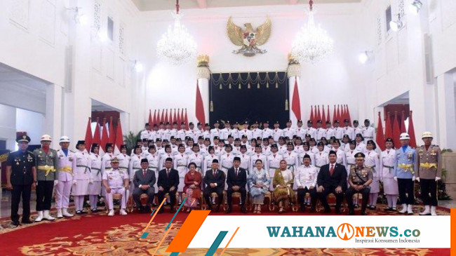 Daftar Lengkap 76 Anggota Paskibraka Provinsi Di Istana Kepresidenan ...