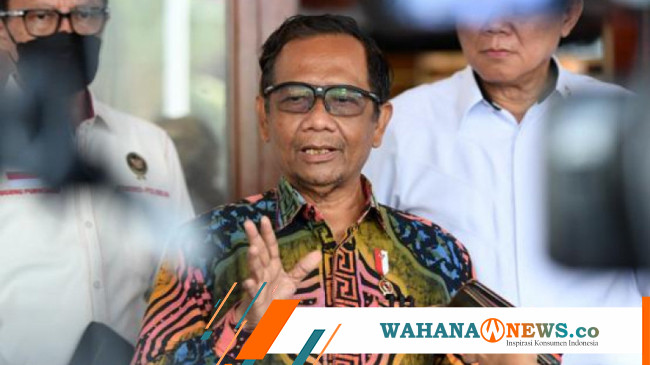 Mahfud MD Buka Suara Terkait Pencopotan Firli Bahuri Dari KPK - Wahana News